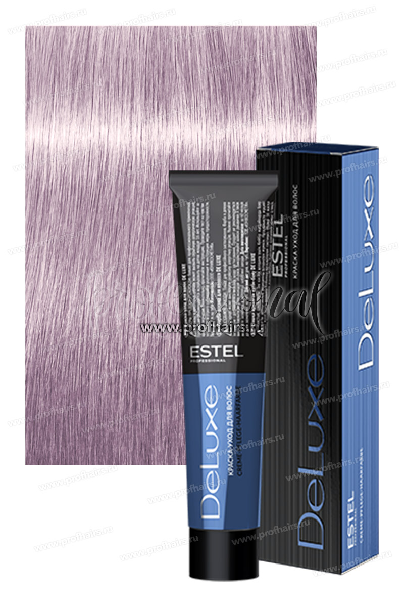 Estel DeLuxe 10/66 Светлый Блондин фиолетовый интенсивный  Краска-уход 60 мл.
