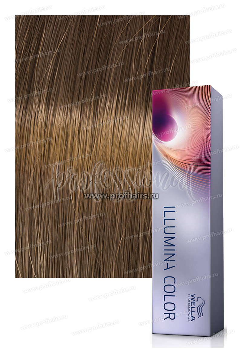 Wella Illumina Color # 7/7 Блонд коричневый Стойкая краска для волос 60 мл.