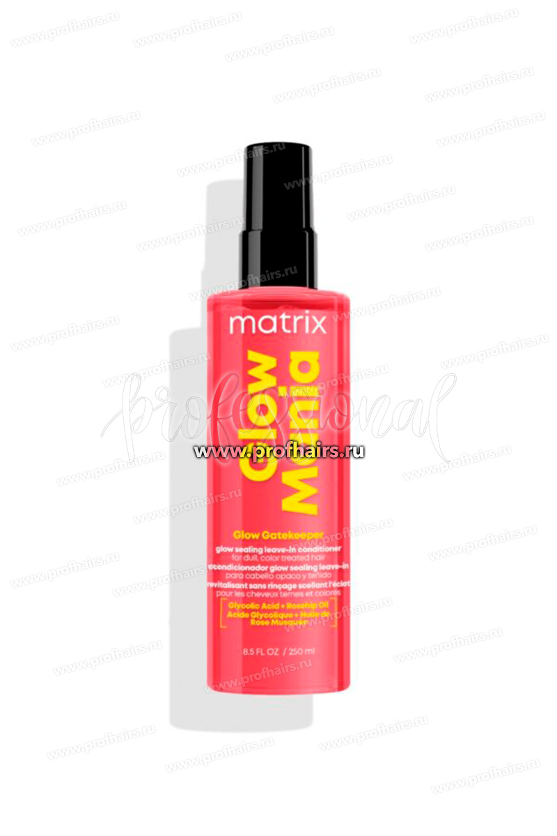 Matrix Total Results Glow Mania Несмываемый кондиционер-спрей для защиты цвета тусклых и окрашенных волос 250 мл.