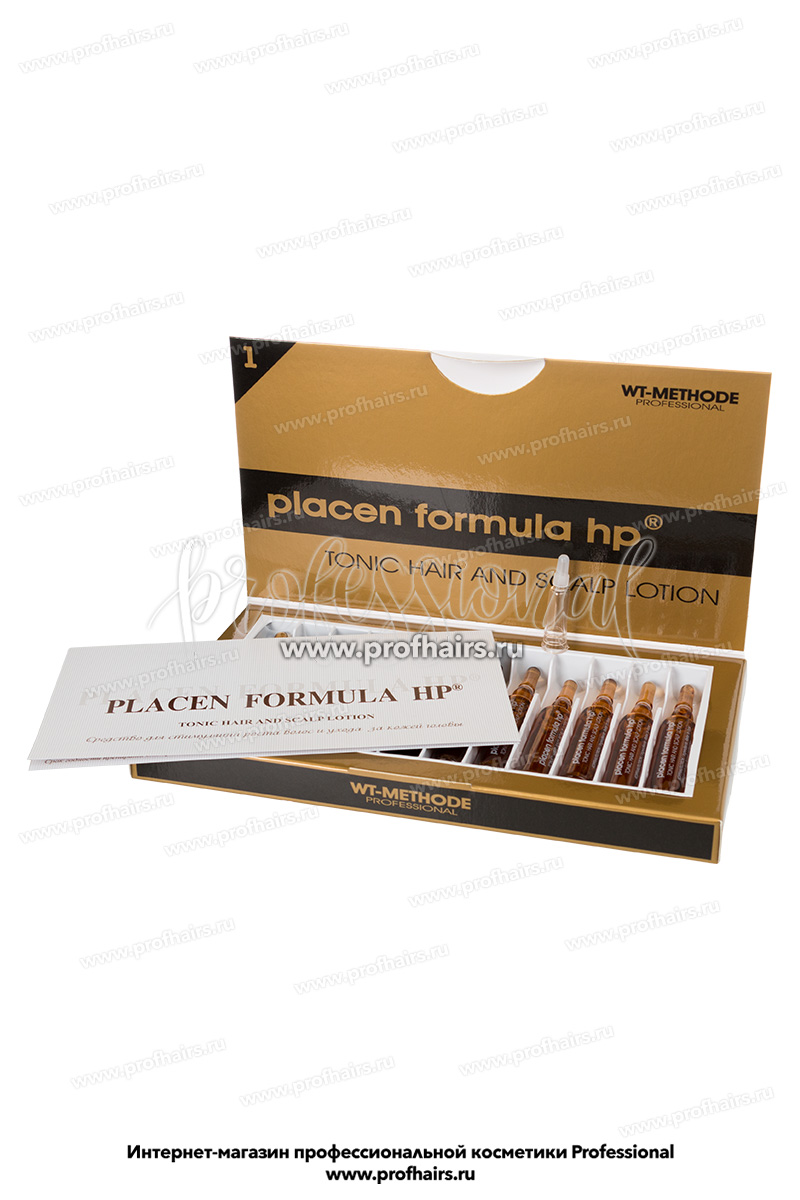 WT-Methode Placen Formula HP (1) Средство для стимуляции роста волос 12*10 мл.