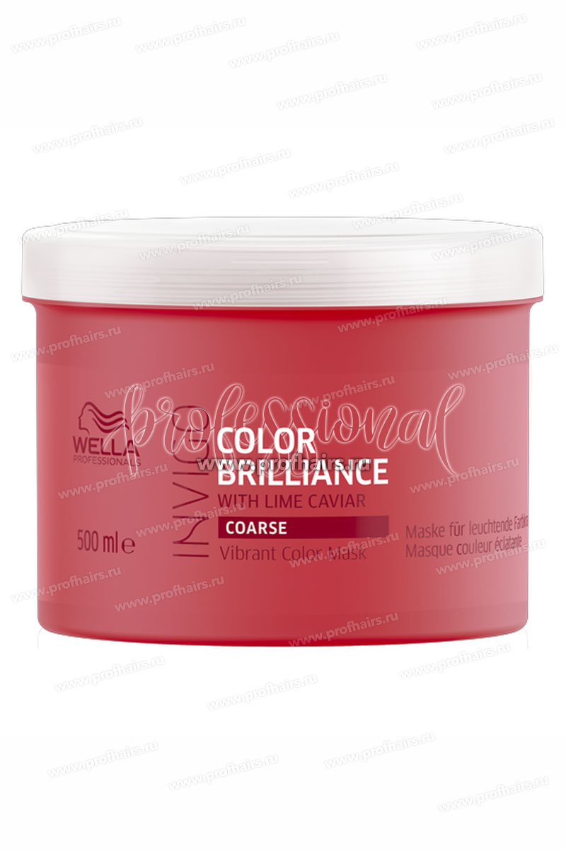 Wella Invigo Color Brilliance Маска-уход для защиты цвета жестких волос 500 мл.
