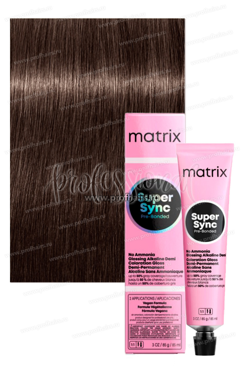 Matrix Super Sync Pre-Bonded 6M/6.8 Темный блондин мокка 90 мл.