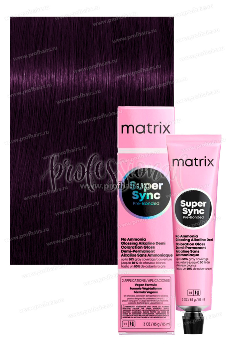 Matrix Super Sync Pre-Bonded 5VV Светлый шатен глубокий перламутровый 90 мл.