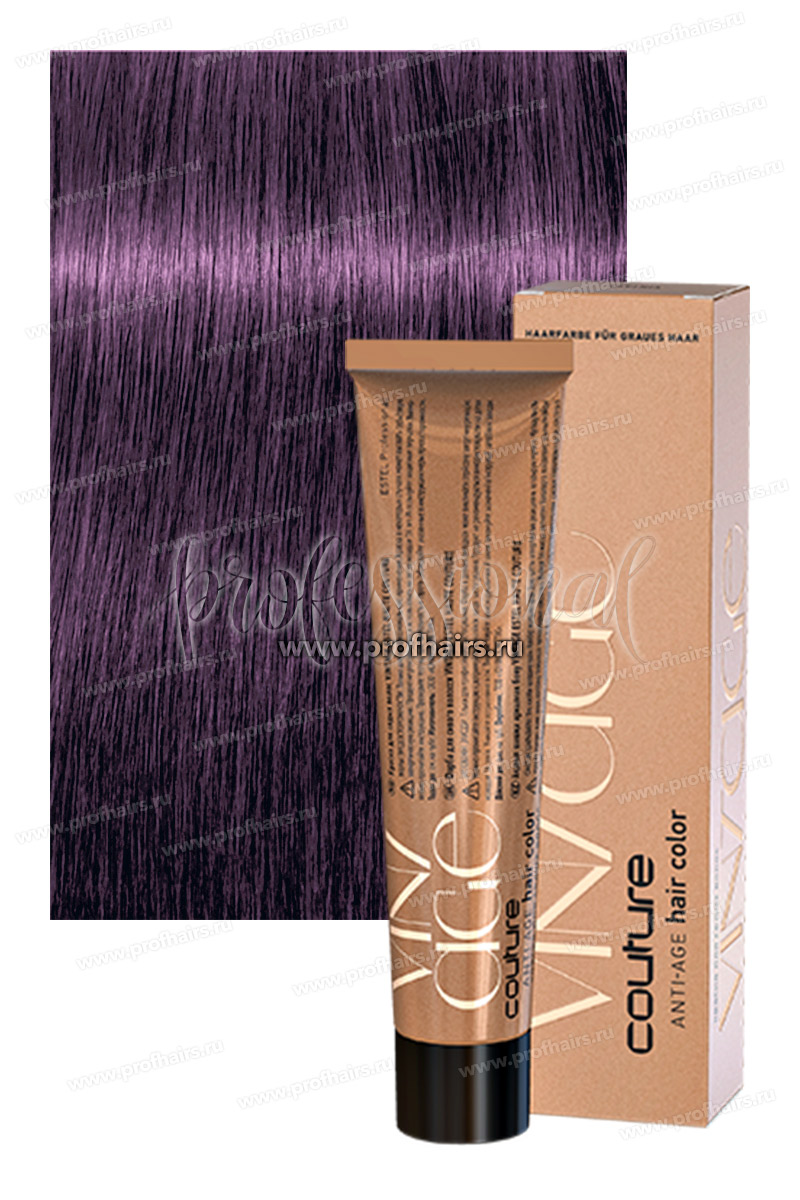 Estel Vintage Краска для седых волос 6/61 Темно-русый фиолетово-пепельный 60 мл.
