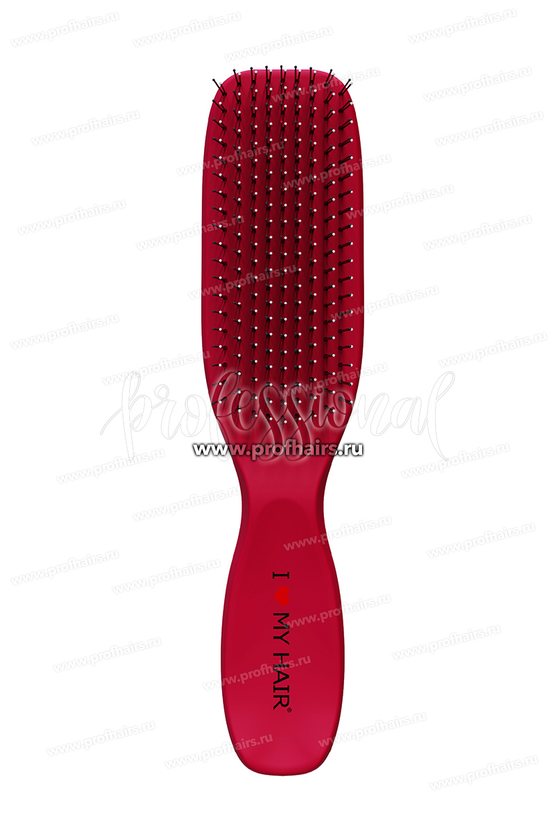 I LOVE MY HAIR Spider Classic Soft 1503S Щетка для расчесывания волос Маджента матовая размер S