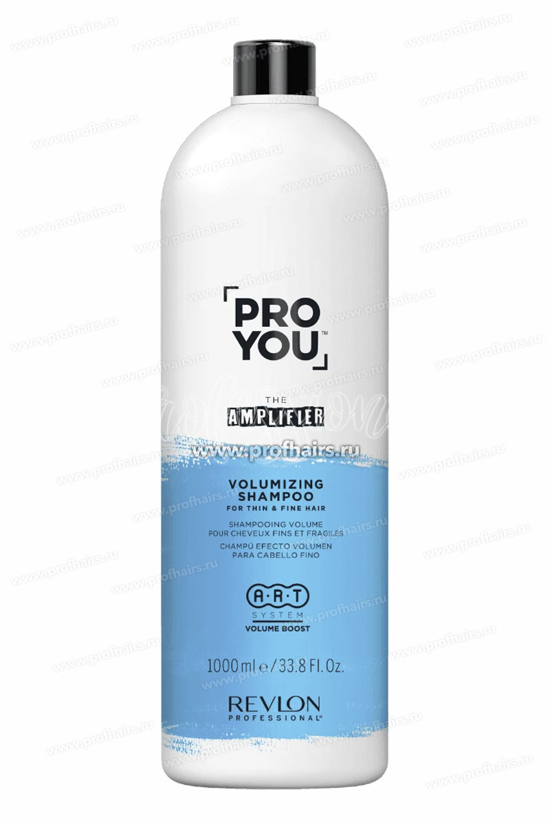 Revlon ProYou Amplifier Volumizing Shampoo Шампунь для придания объема для тонких волос 1000 мл.