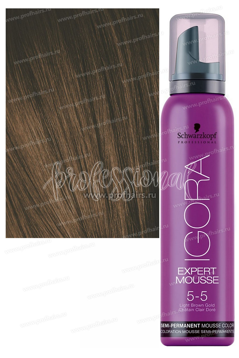 Schwarzkopf Igora Expert Mousse Тонирующий мусс 5-5  100 мл.