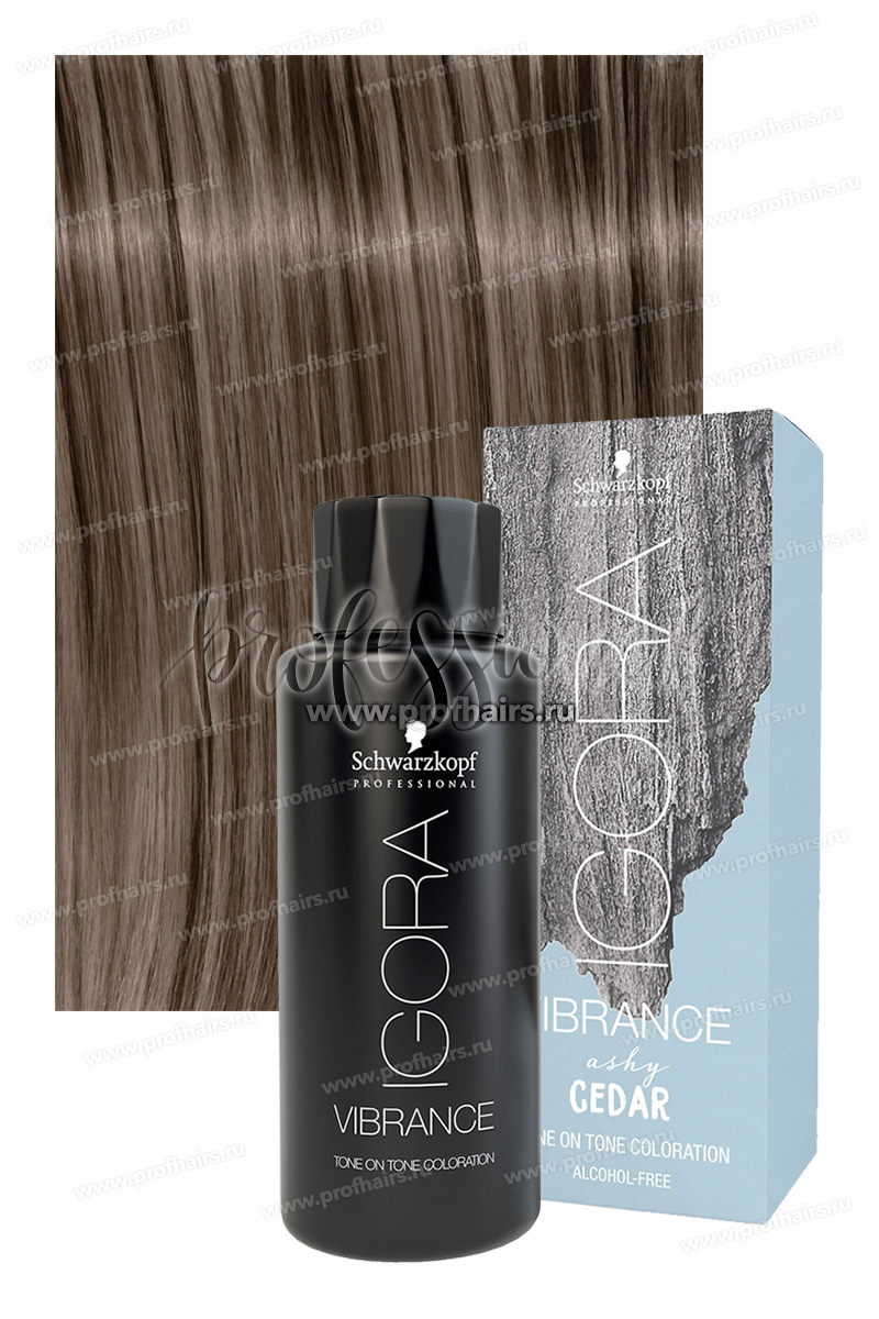 Schwarzkopf Igora Vibrance Ashy Cedar 7-21 Средний русый пепельный сандрэ 60 мл.