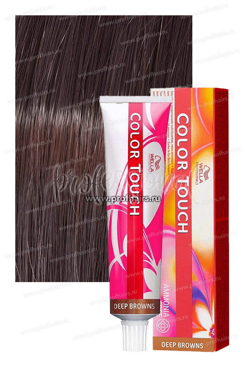 Wella Color Touch Deep Brown 6/75 Палисандр Оттеночная крем-краска 60 мл.