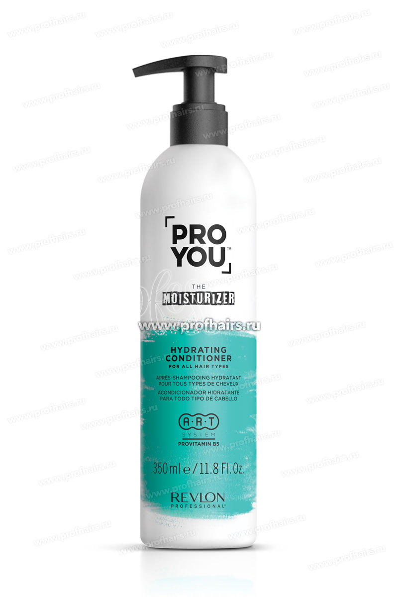 Revlon ProYou Moisturizer Hydrating Conditioner Кондиционер увлажняющий для всех типов волос 350 мл.