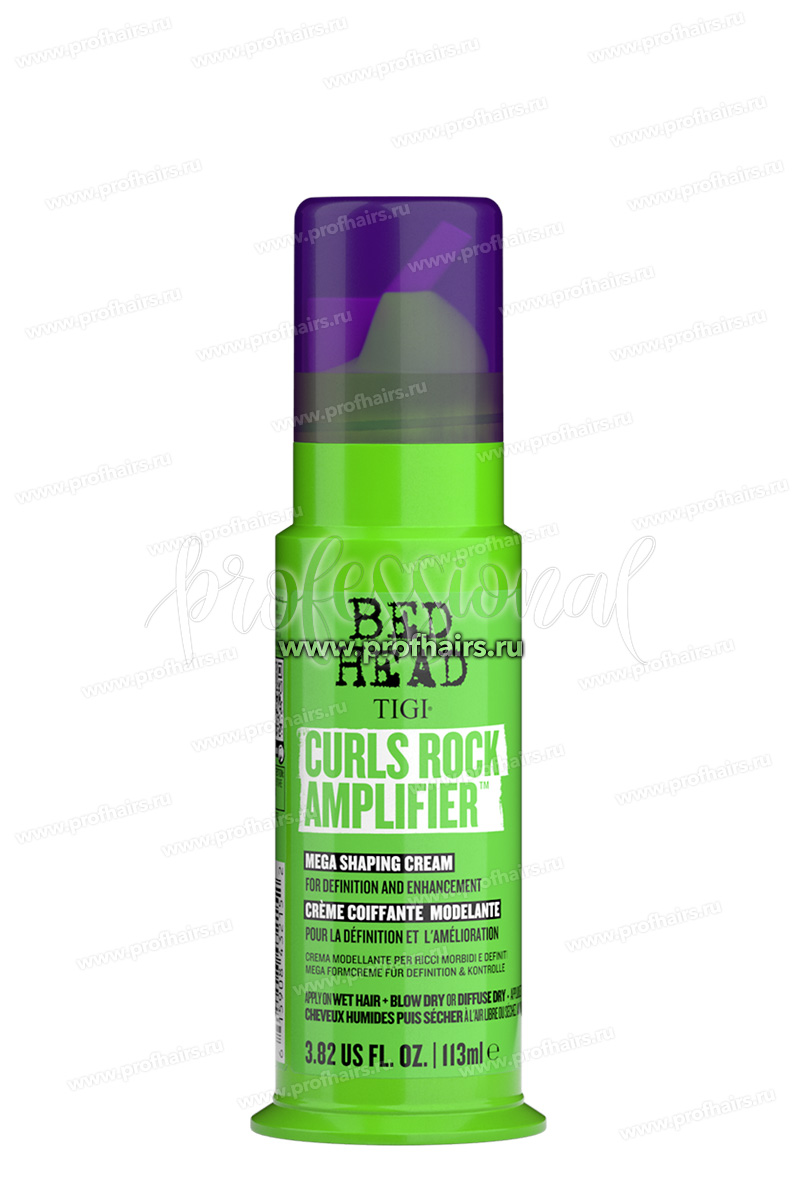 TIGI Bed Head CurlRock Amplifier Дефинирующий крем для вьющихся волос 113 мл.