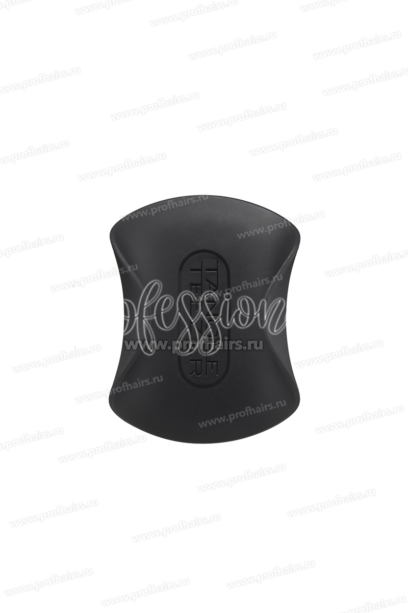 Tangle Teezer The Scalp Exfoliator and Massager Onyx Black Щетка для массажа головы черного цвета
