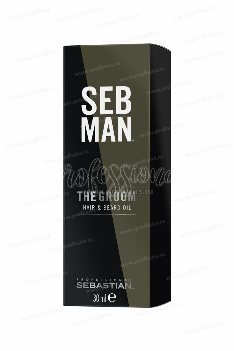 Seb Man The Groom Масло для ухода за волосами и бородой 30 мл.