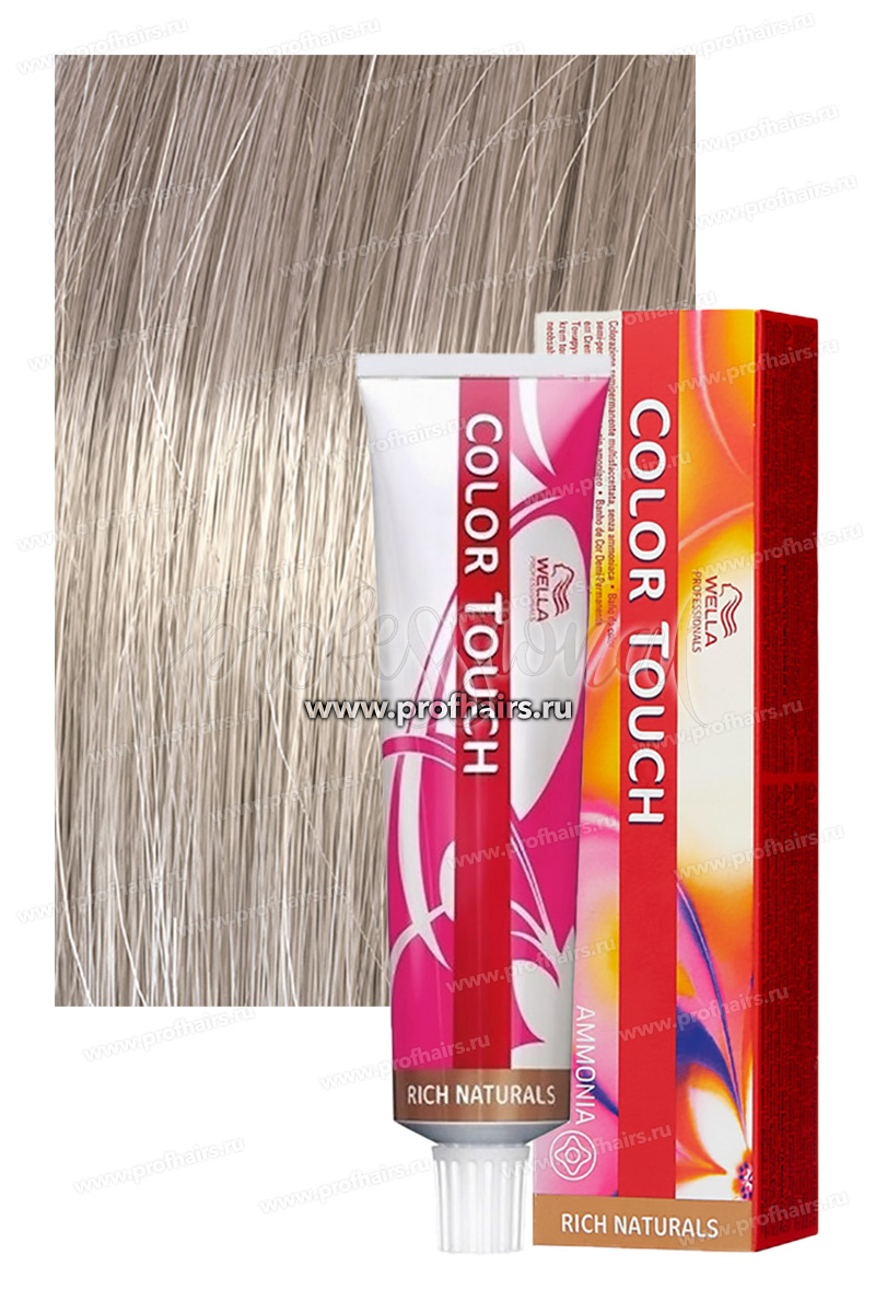 Wella Color Touch Rich Natural 10/81 Нежный ангел Оттеночная крем-краска 60 мл.