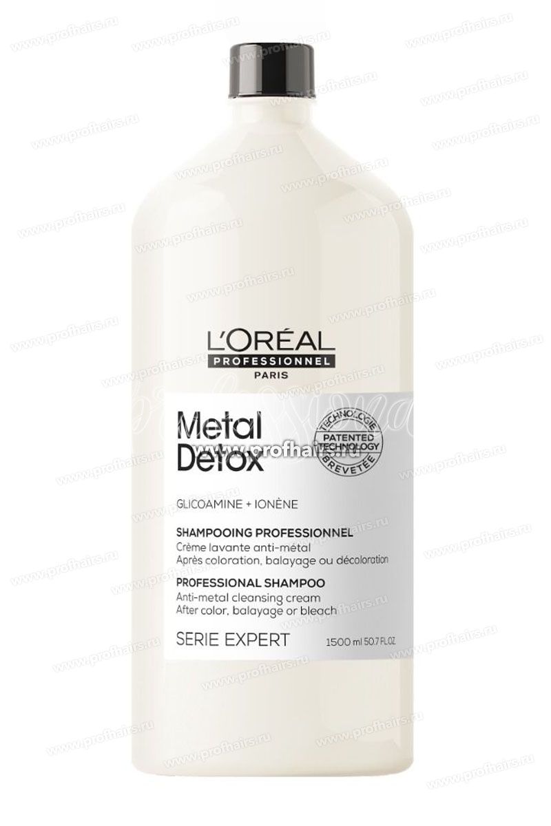 L'Oreal Metal Detox Шампунь для восстановления окрашенных волос 1500 мл.