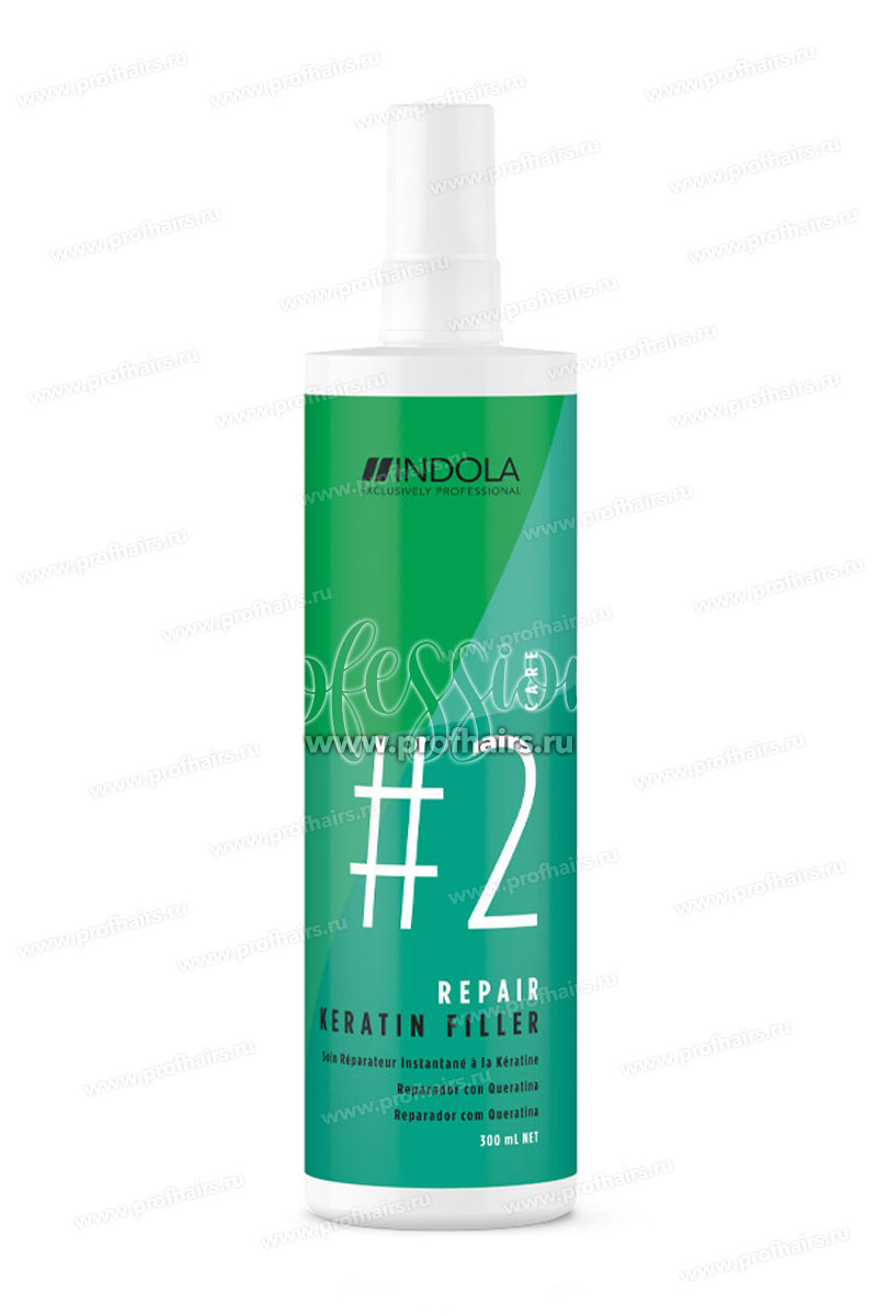 Indola Repair Keratin Filler Восстанавливающий кератиновый филлер 300 мл.