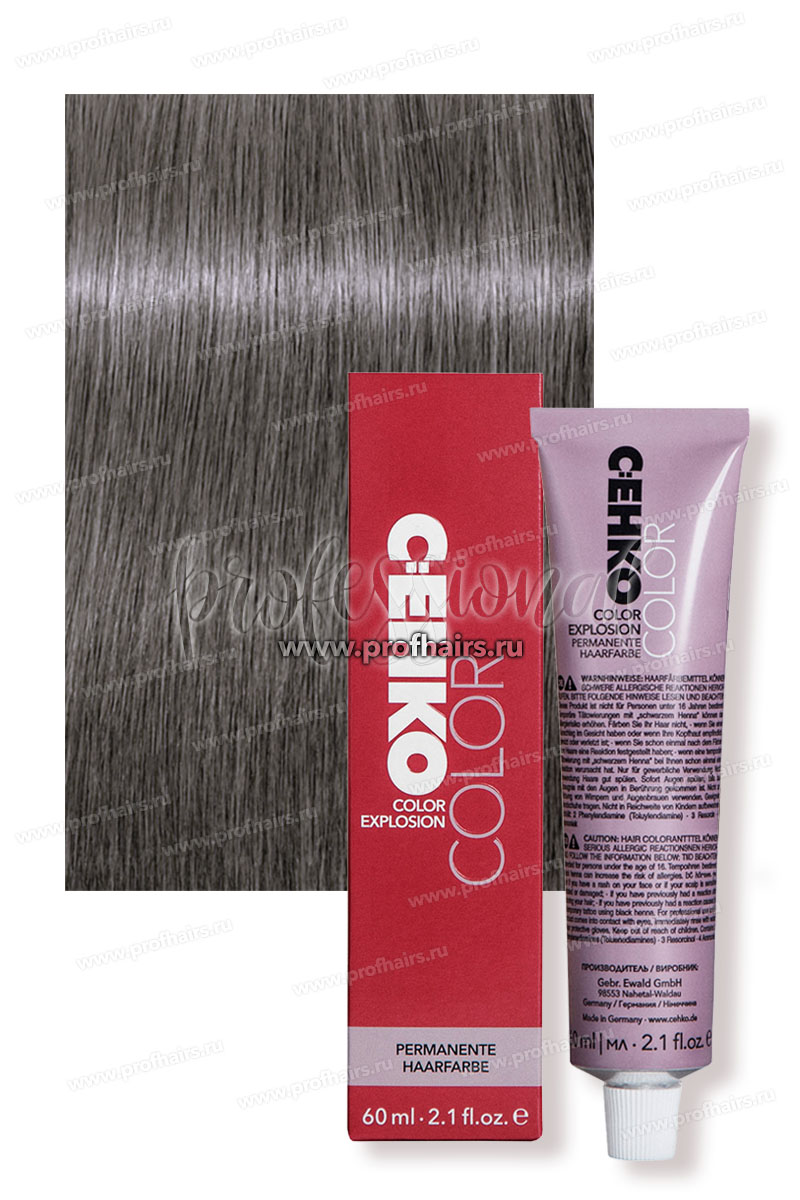 C:EHKO Color Explosion 8/22 Светлый блондин интенсивно-пепельный Крем-краска для волос 60 мл.
