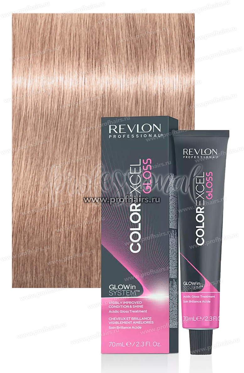 Revlon Color Excel Gloss 10.23 Кислотный краситель Перламутровое золото 70 мл.