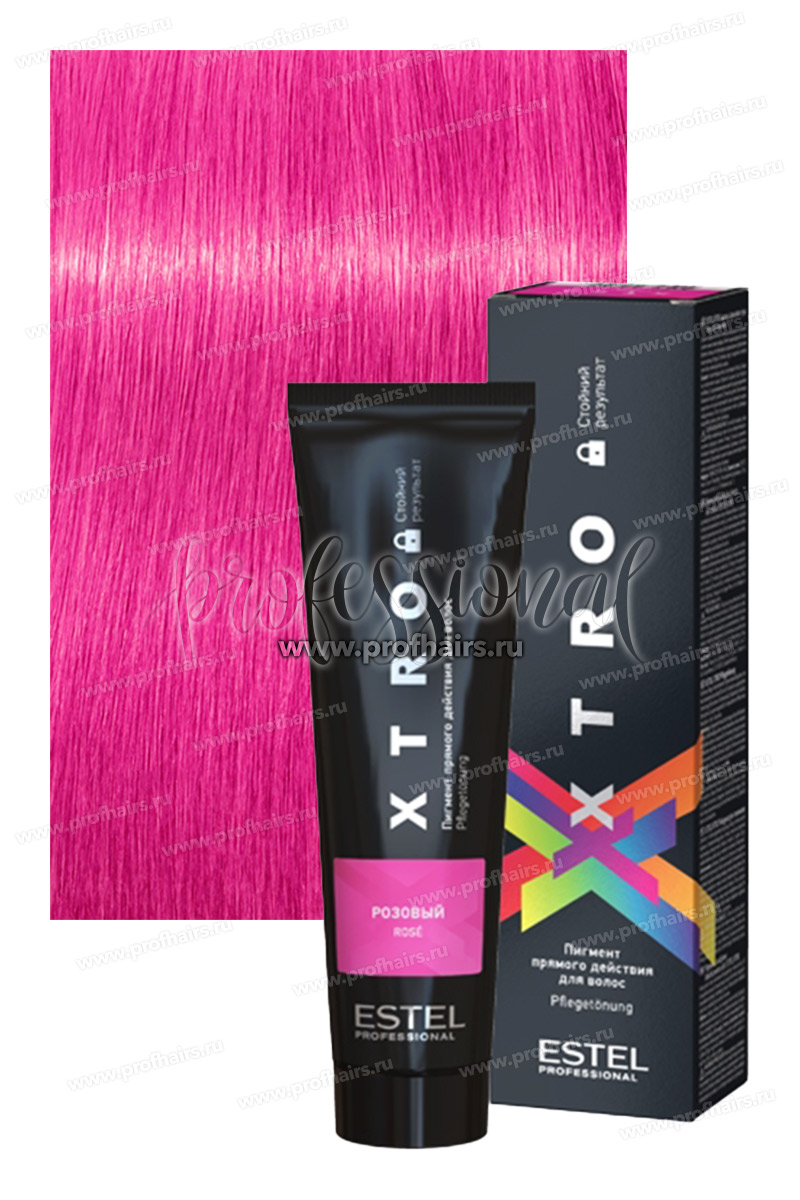 Estel XTRO Пигмент прямого действия для волос Розовый 100 мл.
