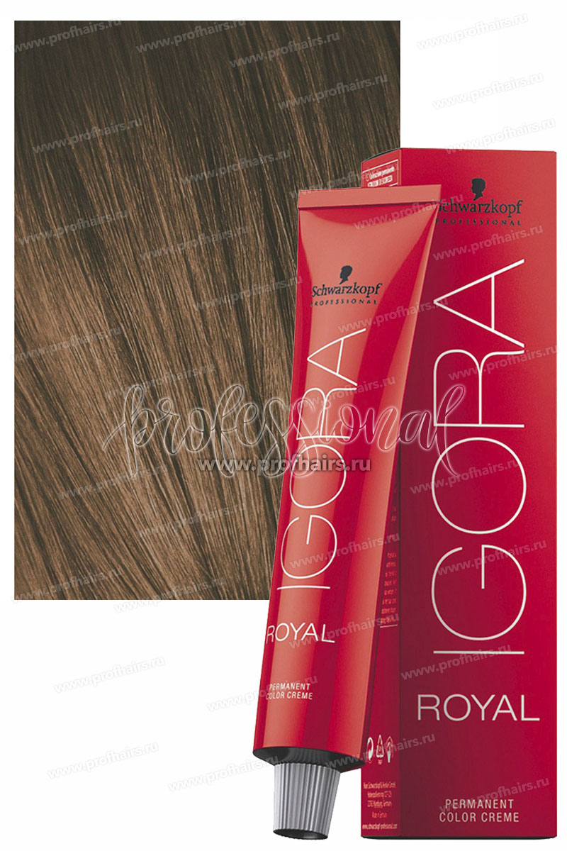 Schwarzkopf Igora Royal NEW 6-5 Краска для волос Темный русый золотистый 60 мл.