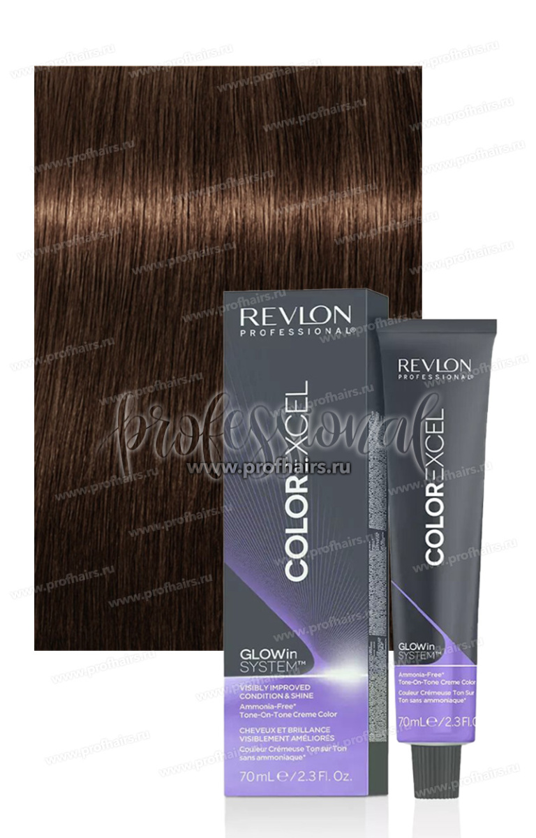 Revlon Color Excel 5.24 Кофейно ореховый 70 мл.