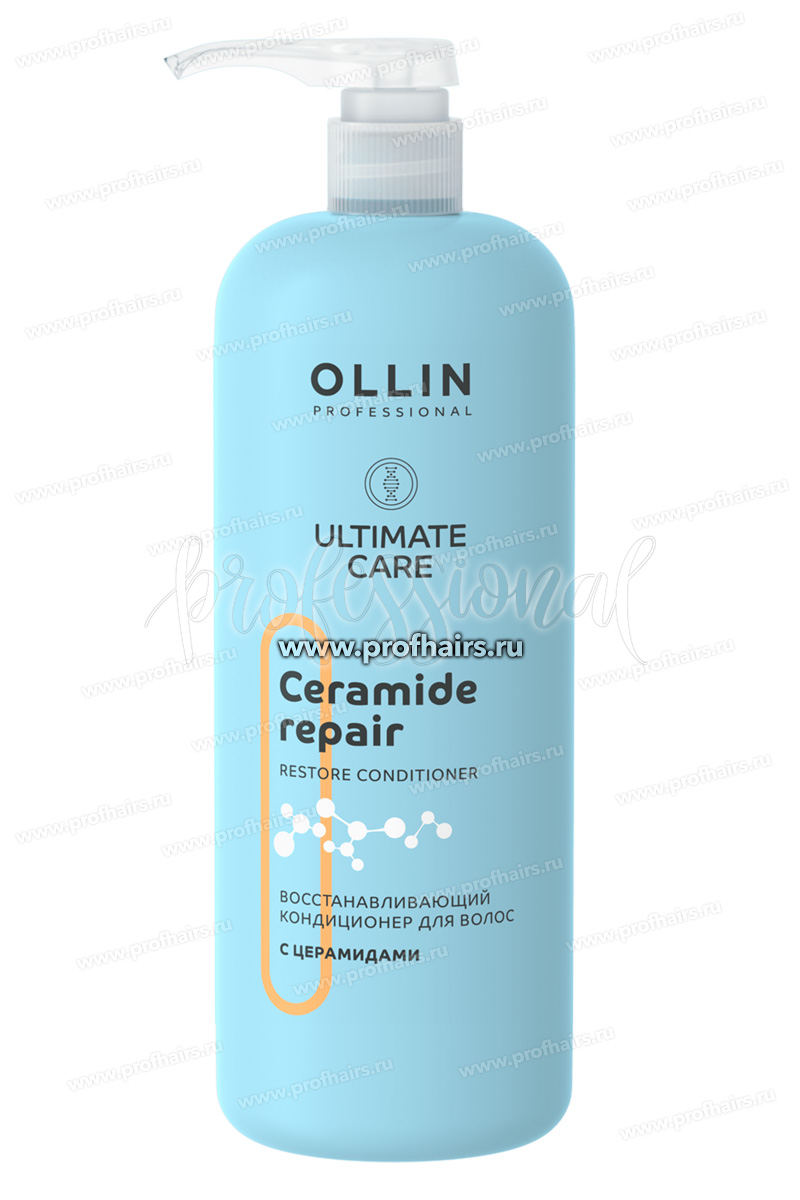 Ollin Ultimate Care Восстанавливающий кондиционер с церамидами 1000 мл.