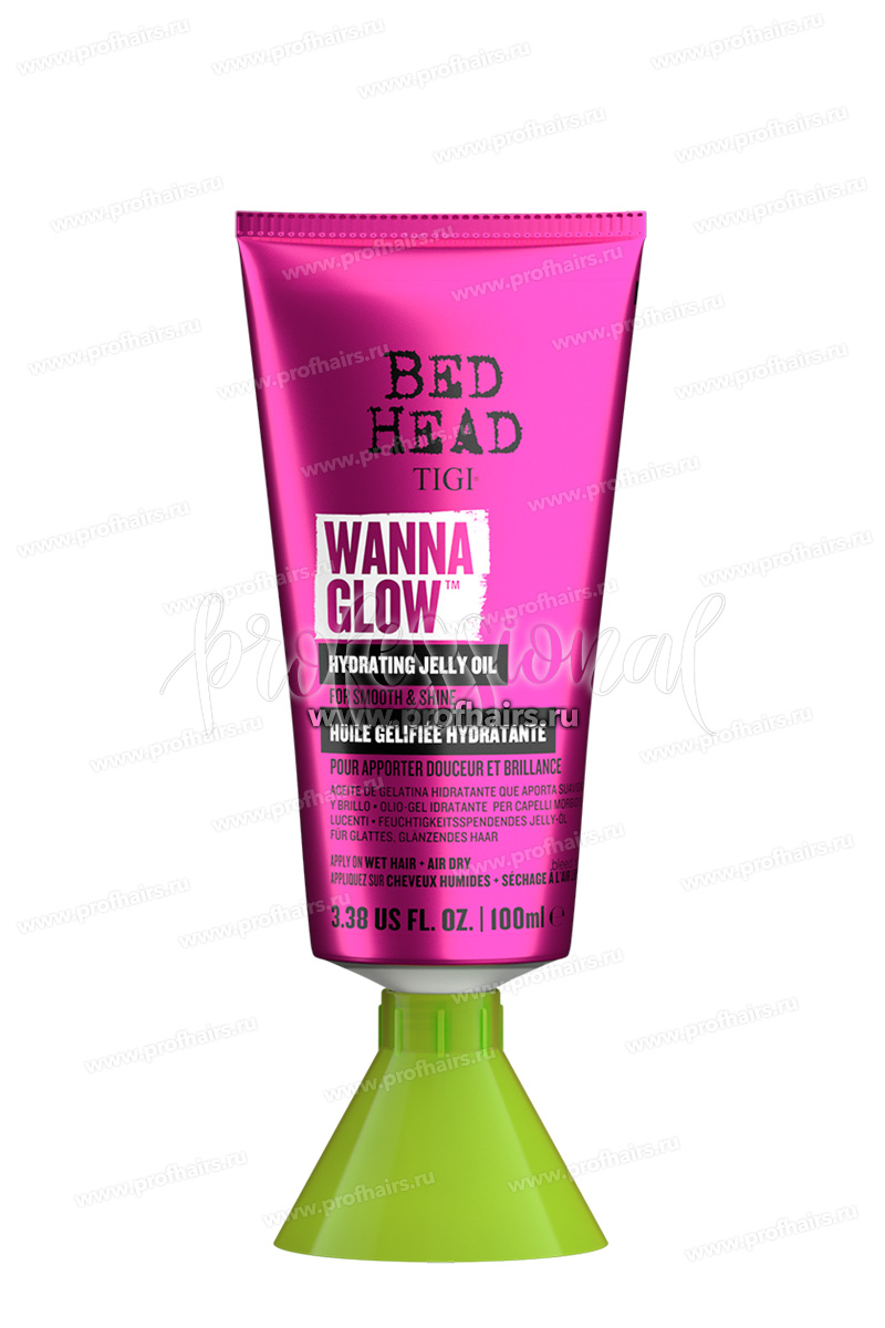 TIGI Bed Head Wanna Glow Увлажняющее масло-желе для волос 100 мл.