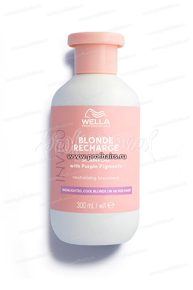 Wella Invigo Blonde Recharge Шампунь-нейтрализатор желтизны 300 мл.