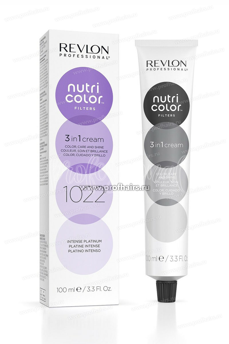 Revlon Nutri Color Filters 1022 Интенсивная платина 100 мл.