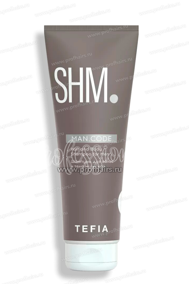 Tefia MAN.CODE Шампунь для волос и тела мужской 285 мл.