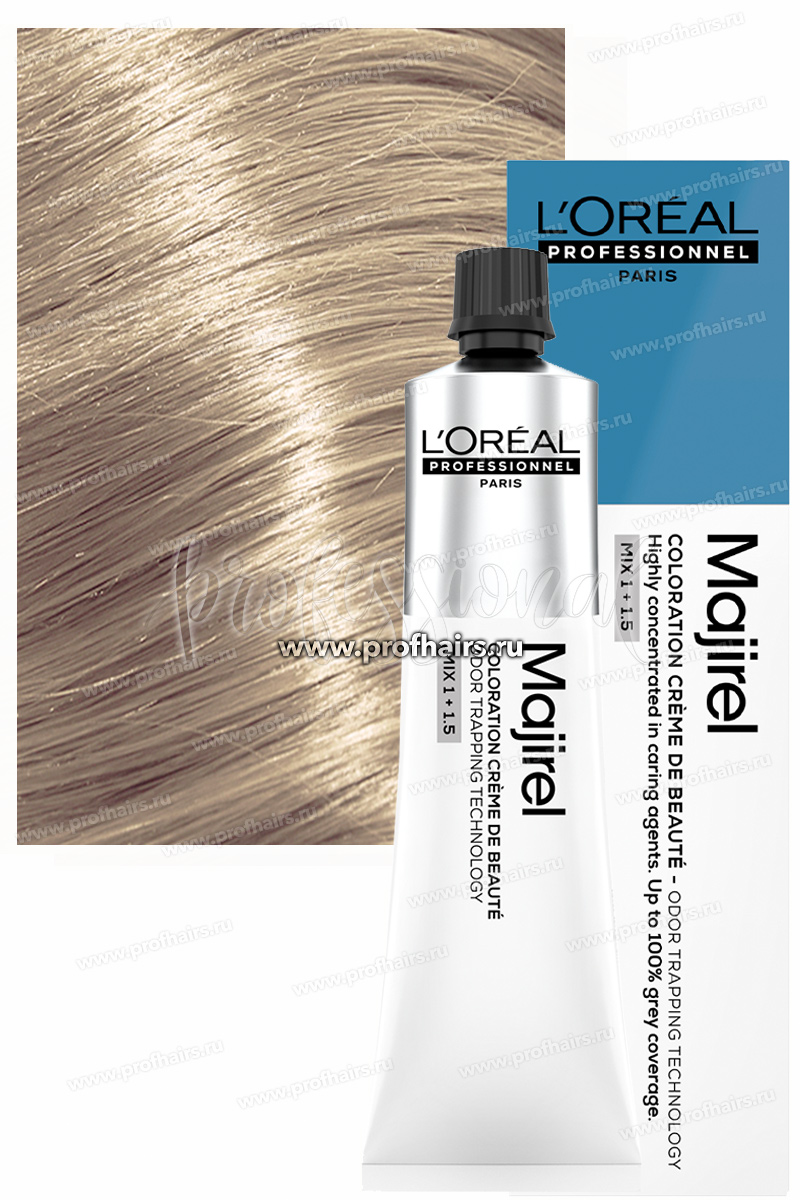 L'Oreal Majirel Краска для волос Мажирель 10.12 Очень очень светлый блондин  пепельно-перламутровый 60 мл.