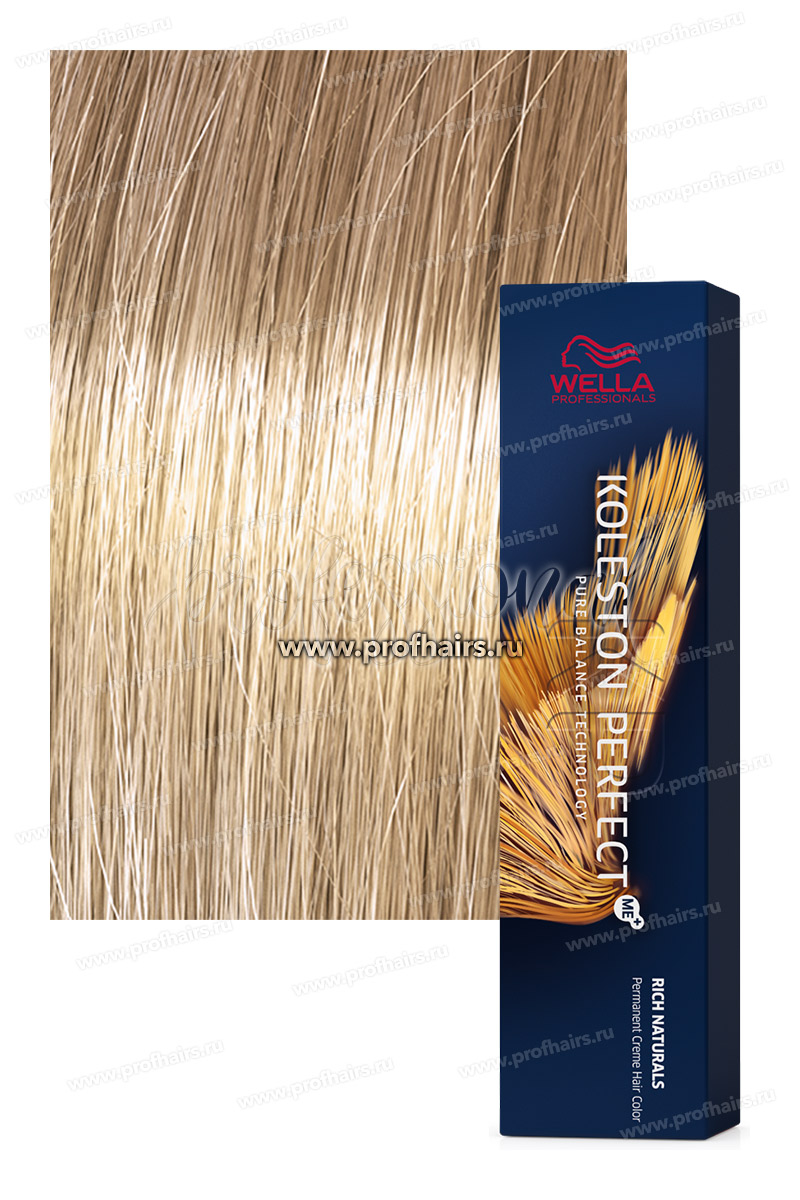 Wella Koleston Rich Natural 9/81 Очень светлый блонд жемчужно-пепельный Сливочный камео 60 мл.