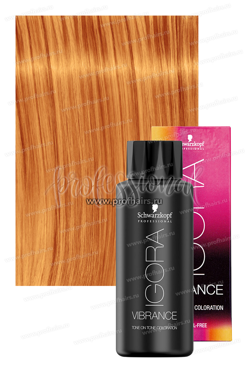 Schwarzkopf Igora Vibrance 9-7 Блондин медный Безаммиачный краситель тон-в-тон 60 мл.