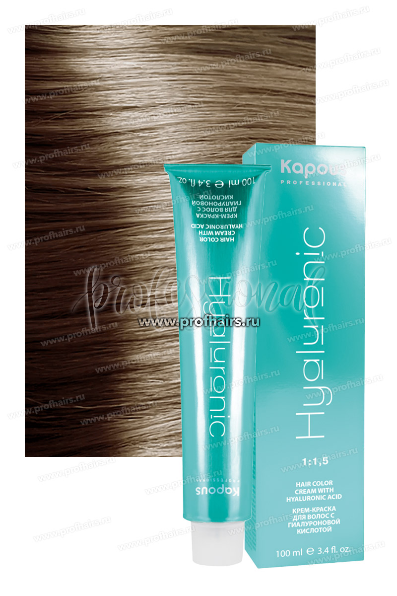 Kapous Hyaluronic Acid 8.0 Светлый блондин 100 мл.