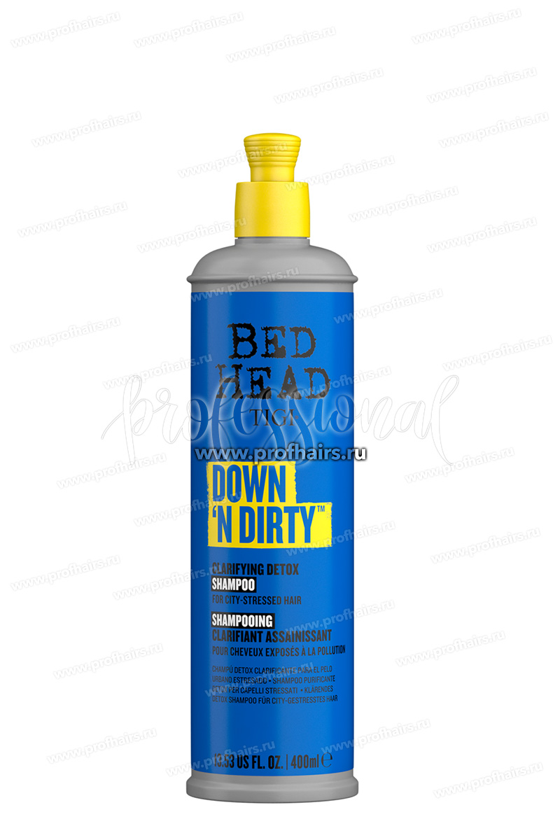 TIGI Bed Head Down N' Dirtytm Шампунь-детокс для волос 400 мл.