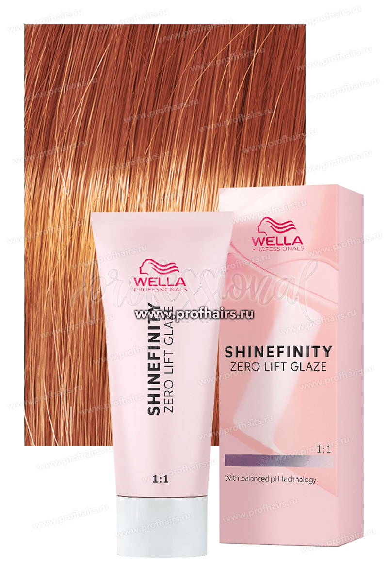 Wella Shinefinity 08/34 Пряный имбирь 60 мл.