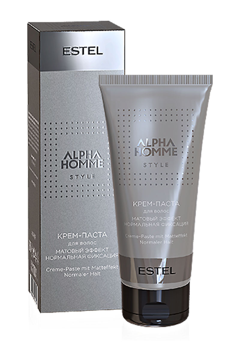 Estel Alpha Homme Крем – паста для волос с матовый эффектом 100 мл.