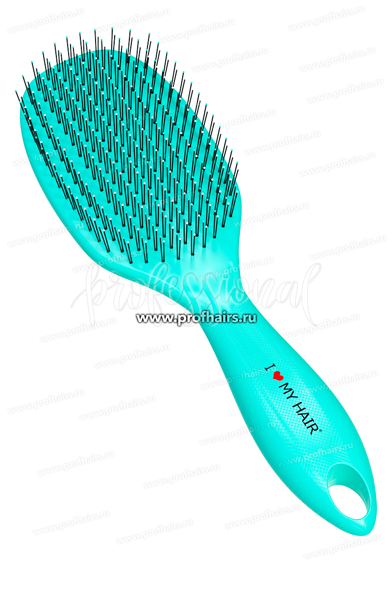 I LOVE MY HAIR Spider Classic 1502 Щетка для расчесывания волос Тиффани, глянцевая размер L