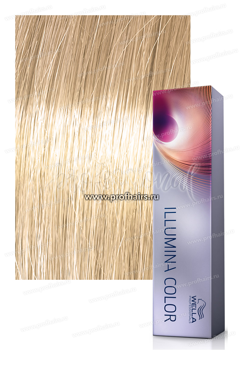Wella Illumina Color 10/36 Яркий блонд золотисто-фиолетовый Стойкая краска для волос 60 мл.