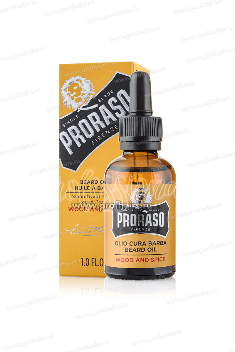 Proraso Масло для бороды Wood & Spice 100 мл.