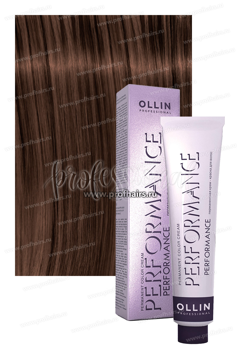 Ollin Performance 6/72 Темно-русый коричнево-фиолетовый 60 мл.