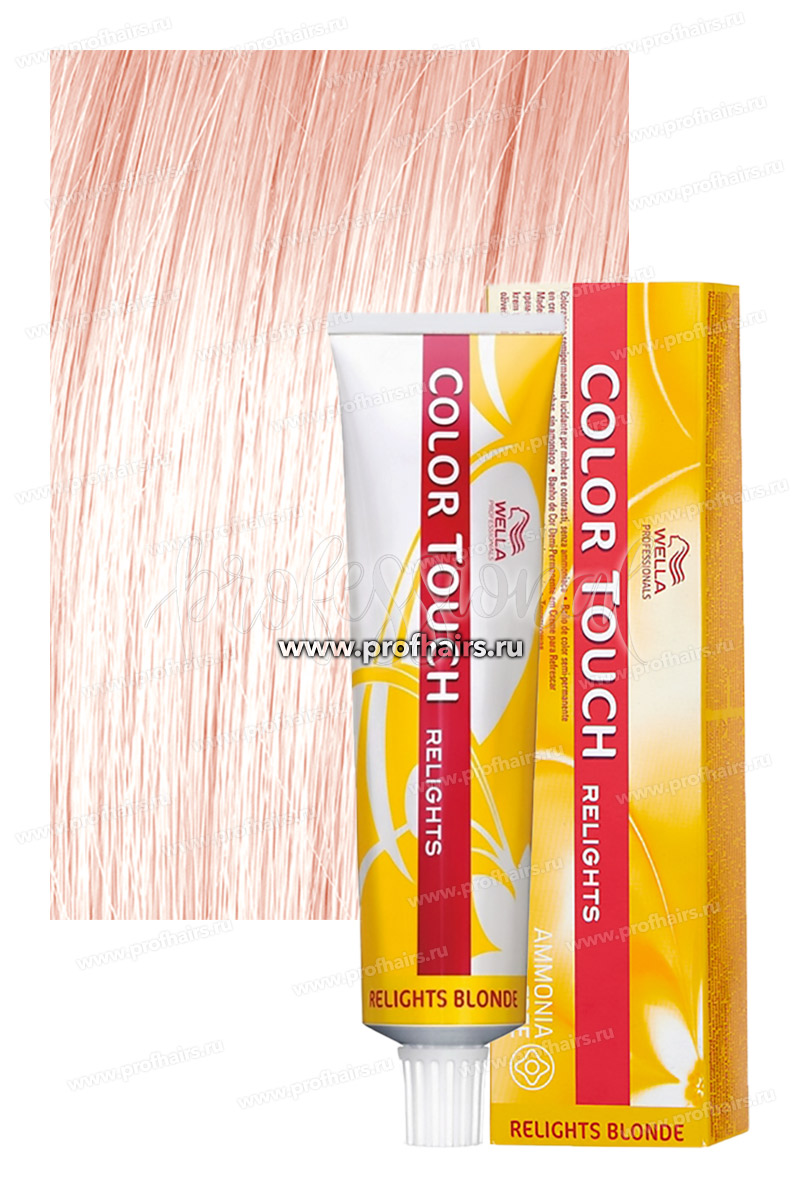 Wella Color Touch Relight Blonde  /86 Ледяное шампанское оттеночная крем-краска 60 мл.