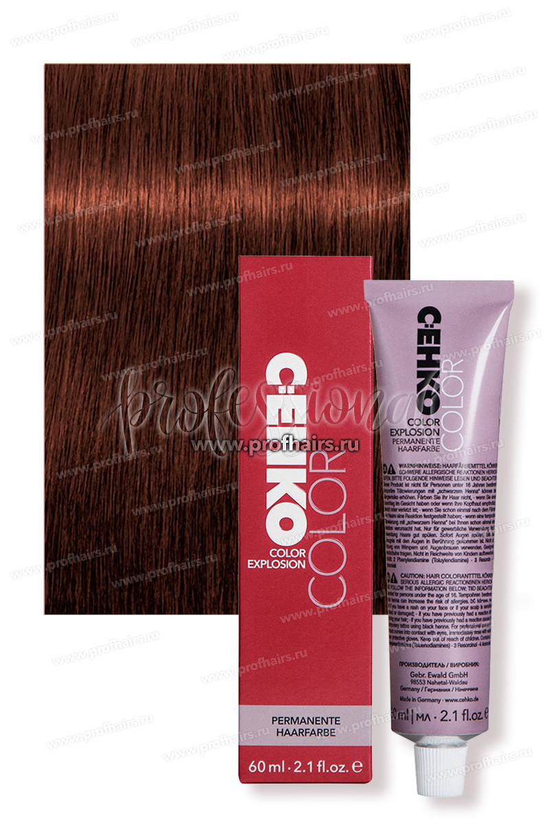 C:Ehko Color Explosion 6/4 Темно-медный блондин Крем-краска для волос 60 мл.