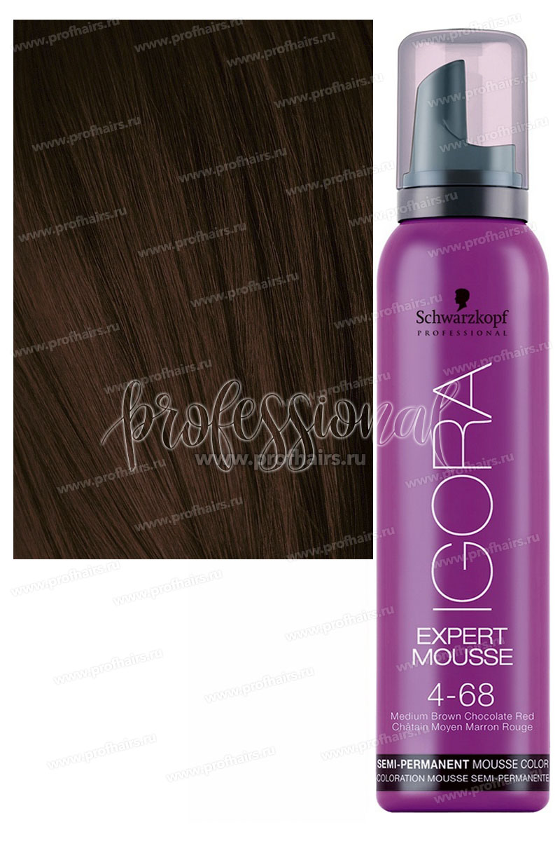 Schwarzkopf Igora Expert Mousse Тонирующий мусс 4-68 100 мл.