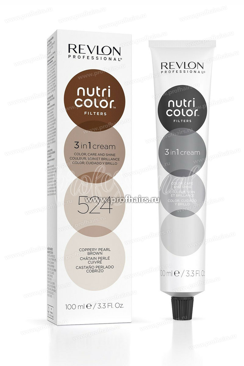 Revlon Nutri Color Filters 524 Коричневый Медно-перламутровый 100 мл.