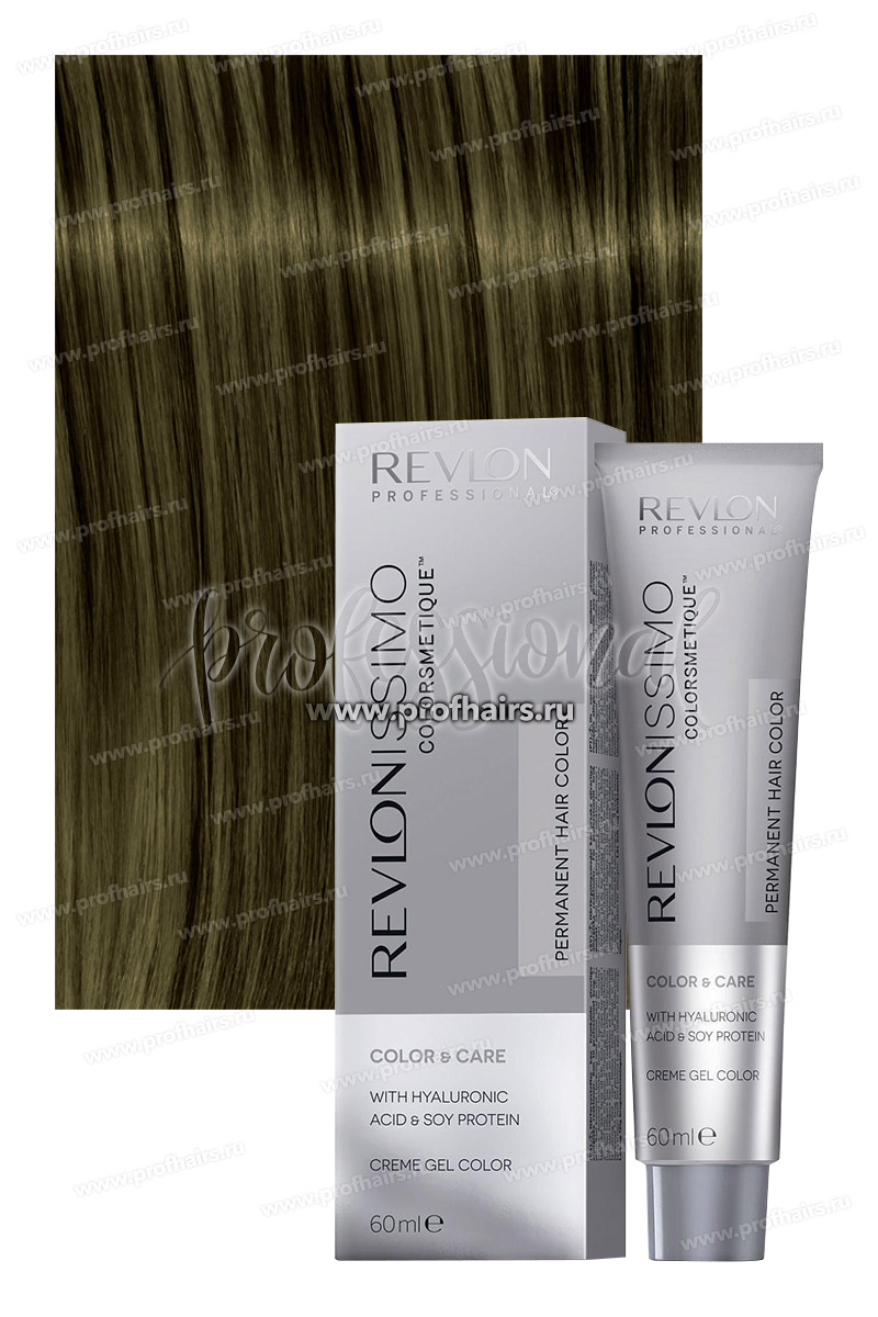 Revlon Revlonissimo Colorsmetique 6.7MN Dark Blond Maximun Neutralization Темный блонд матовый 60 мл.