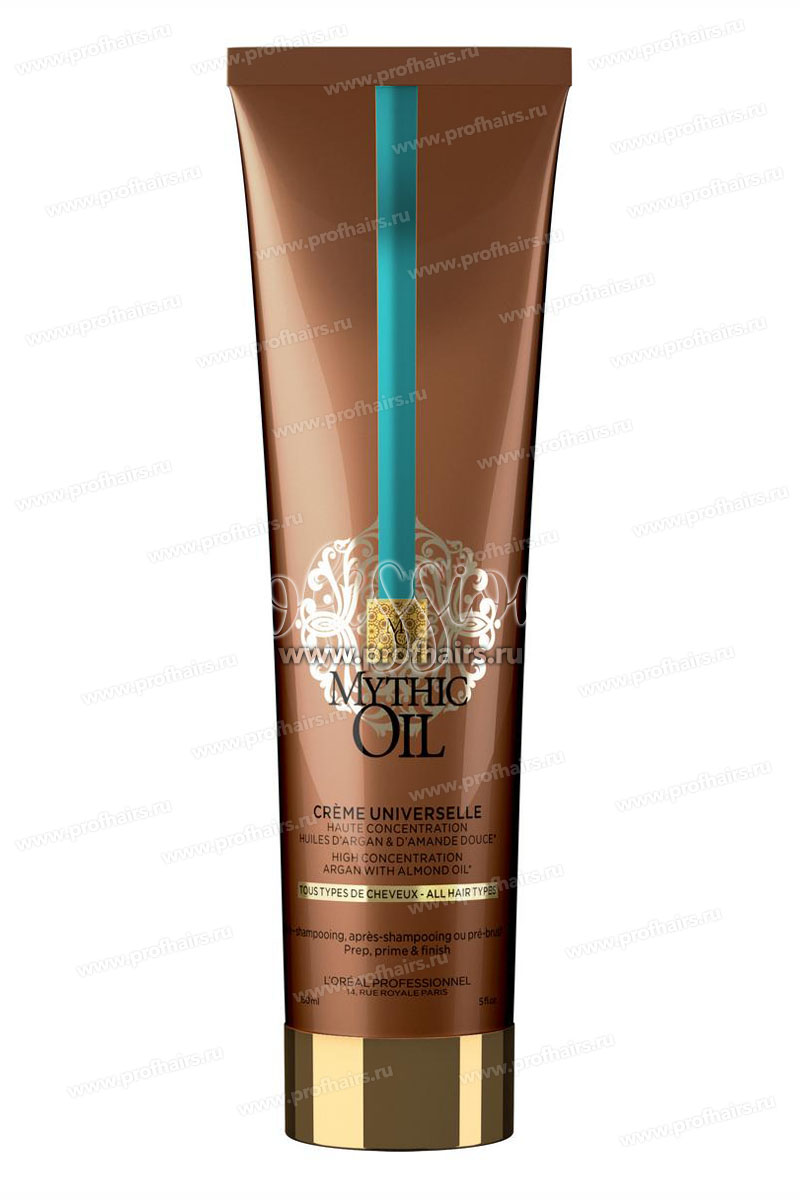 L'Oreal Mythic Oil Универсальный крем 3 в 1 для всех типов волос 150 мл.