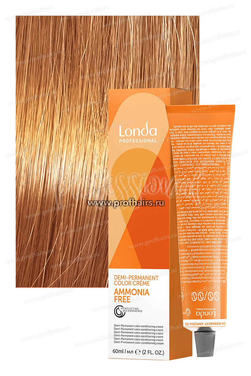 Londa Ammonia-Free 8/43 Светлый блонд медно-золотистый интенсивное тонирование 60 мл.