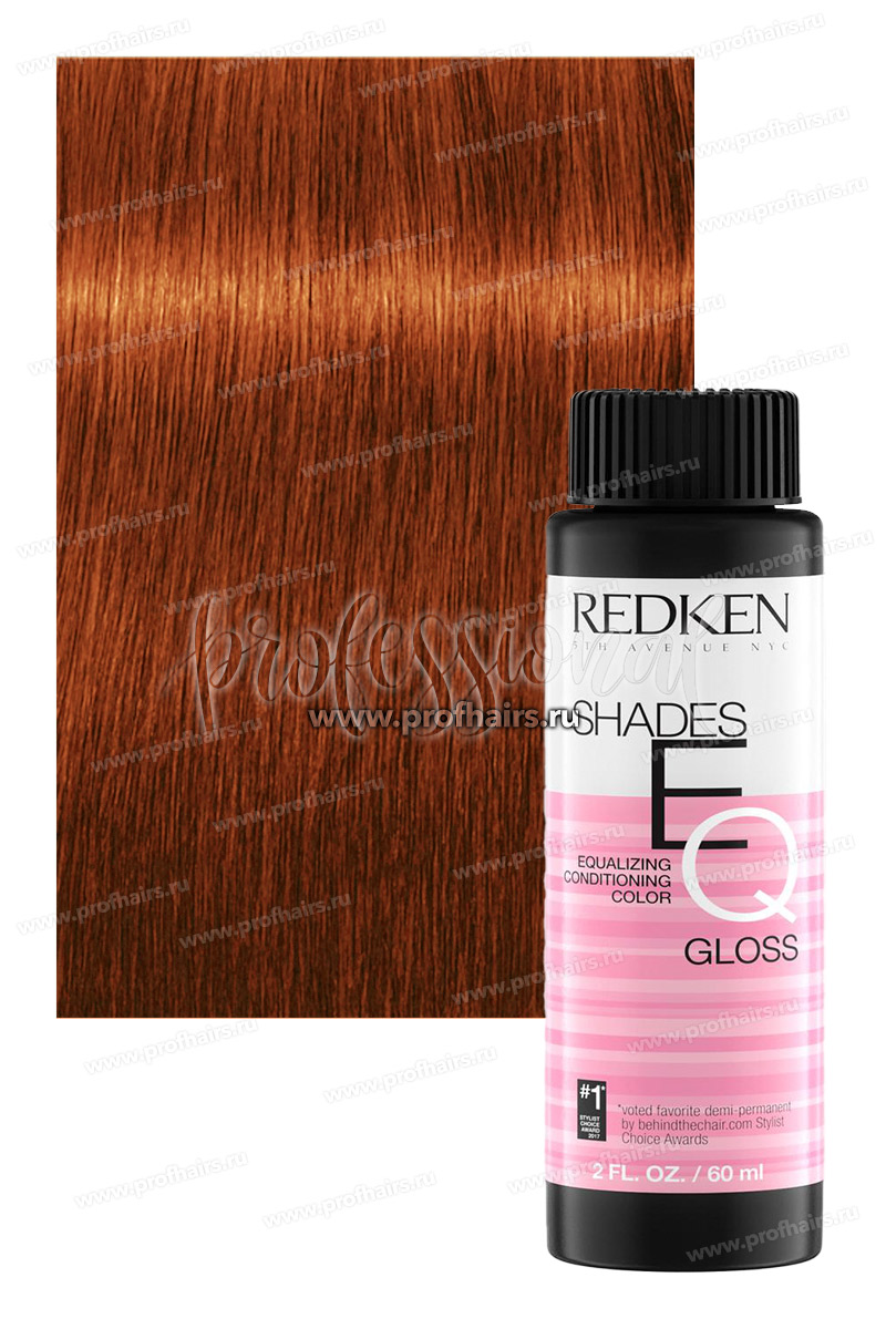 Redken Shades EQ Gloss 05CC Electric Shock Светлый шатен глубокий медный 60...