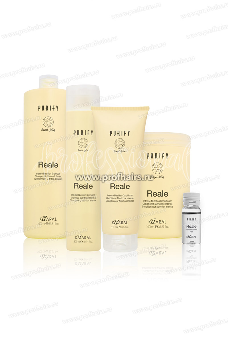 Kaaral Purify Reale Интенсивно восстанавливающий кондиционер для поврежденных волос 1000 мл.
